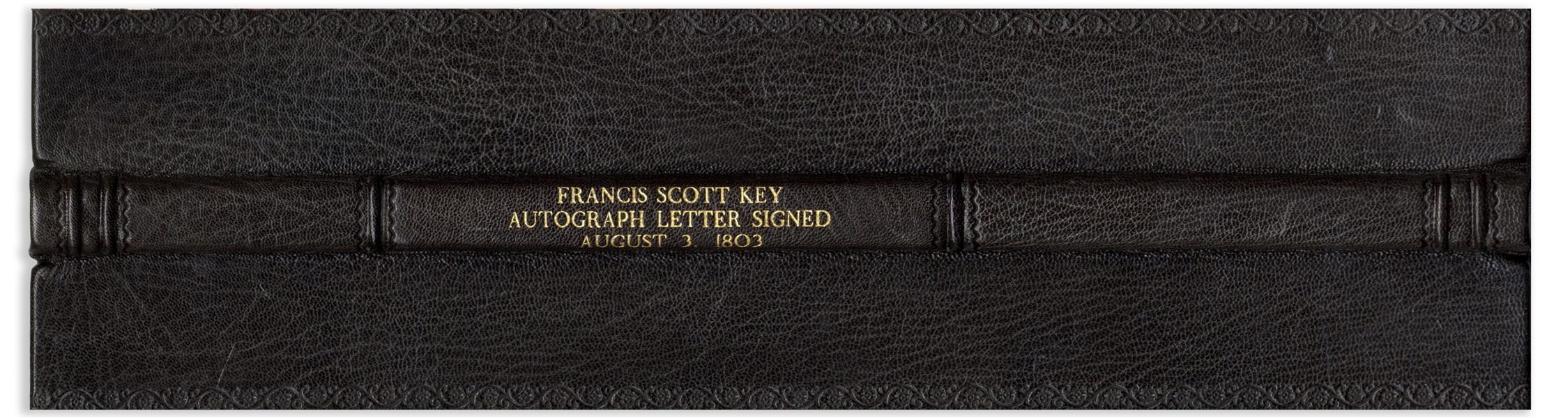 Francis Scott Key Signed Legal Petition From 1803 Defending ''Negro Tom'', Who Was Being Tortured by His Slaveowner -- Petition Written Entirely in Key's Hand